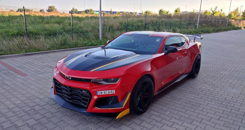 Chevrolet Camaro cena 325000 przebieg: 80000, rok produkcji 2018 z Wrocław małe 232